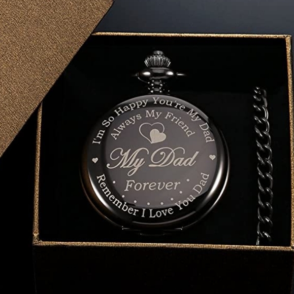 Always my friend my Dad forever pocket watch - Picture 2 of 5